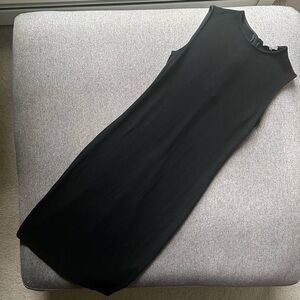 Vince Seamless Black Midi Dress Small